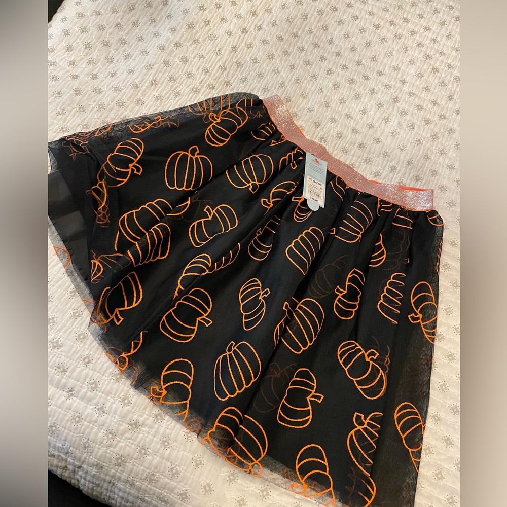 Cat & Jack Pumpkin Tulle Skirt